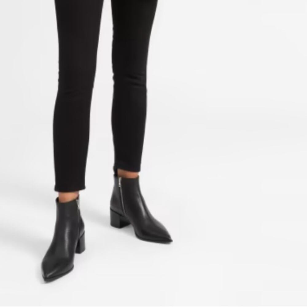 Everlane The Boss Boot Black Leather